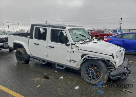 2023 Jeep Gladiator Overland z USA, uszkodzony, nr VIN 1C6HJTFG9PL566471
